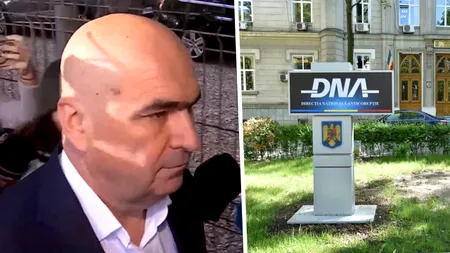Bolojan a fost întâmpinat de protestatari la DNA Iași: 