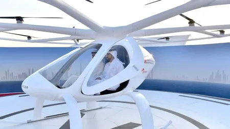 Cum arată prima linie de taxi aerian din lume. Invenția care va revoluționa transportul urban