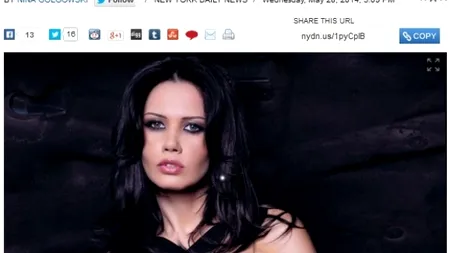 Oana Zăvoranu, luată în vizor de tabloidele britanice