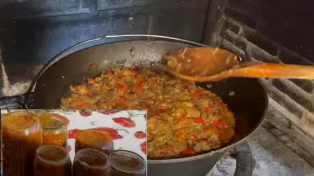 Cea mai bună rețetă de ZACUSCĂ de vinete. Are gust ca la bunica și este la mare căutare