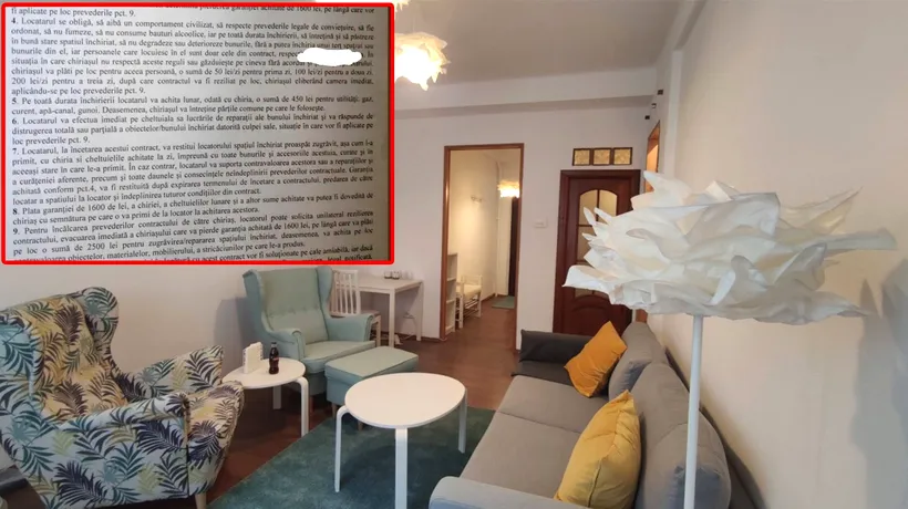 Plătești 350 de lei dacă inviți pe cineva la tine | Ce CONDIȚII i-a pus un proprietar din Cluj chiriașului său