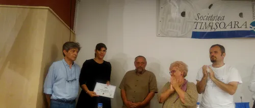 Laura Codruța Kovesi a ridicat premiul „Speranța, acordat de Societatea Timișoara