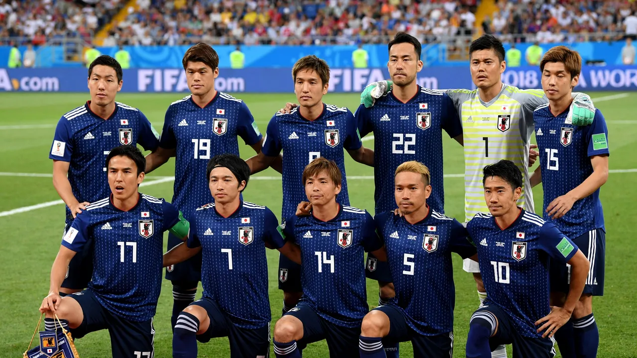 Echipa de fotbal a Japoniei A FĂCUT CURAT în vestiar și a lăsat un bilețel cu mesajul 