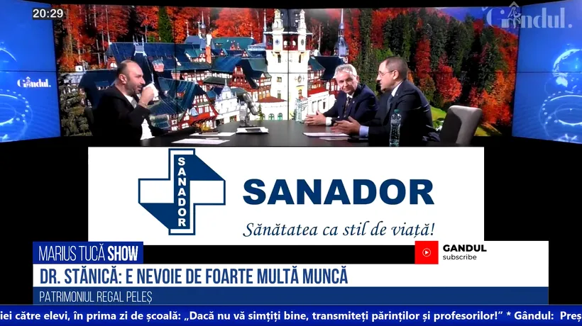 VIDEO | Florin Stănică, despre Castelul Peleș: „Nu trebuie să fii constructor ca să vezi că necesită o intervenție imediată”