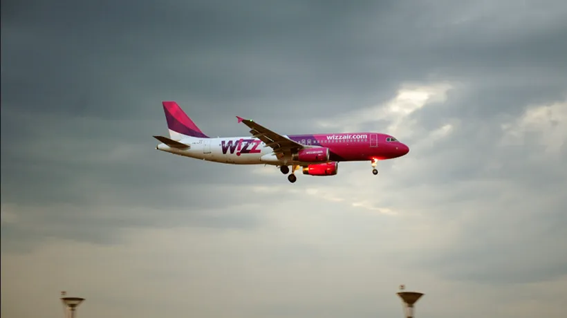 Wizz Air a transportat anul trecut 3,2 milioane de pasageri din și spre România