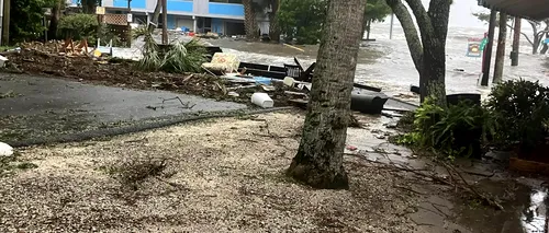 VIDEO | Uraganul Idalia face ravagii în Florida. Joe Biden a discutat cu guvernatorul Ron DeSantis