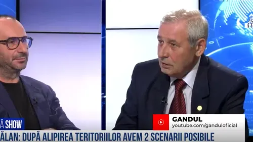 VIDEO | Gen. Eugen Bădălan: „După alipirea teritoriilor avem două scenarii posibile”