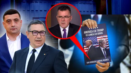 Dan Dungaciu, lansare de carte alături de Simion și Ponta. „America lui Trump vs. Lumea lui Soros”