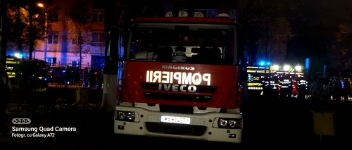 VIDEO | Explozie la internatul liceului din Călan, județul Hunedoara