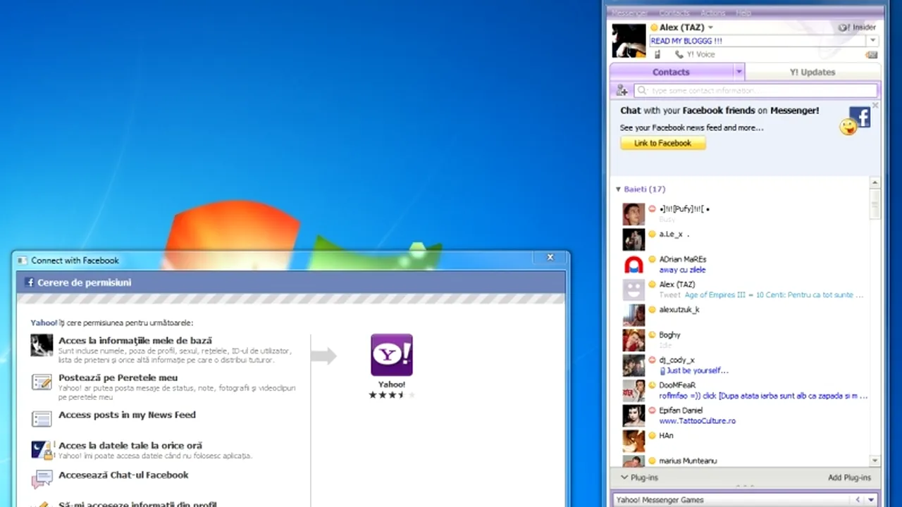 Aplicația Yahoo Messenger va fi închisă