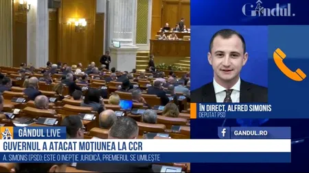 GÂNDUL LIVE. Alfred Simonis, deputat PSD: „Nu este pentru prima dată când Ludovic Orban demonstrează o crasă incompetență”