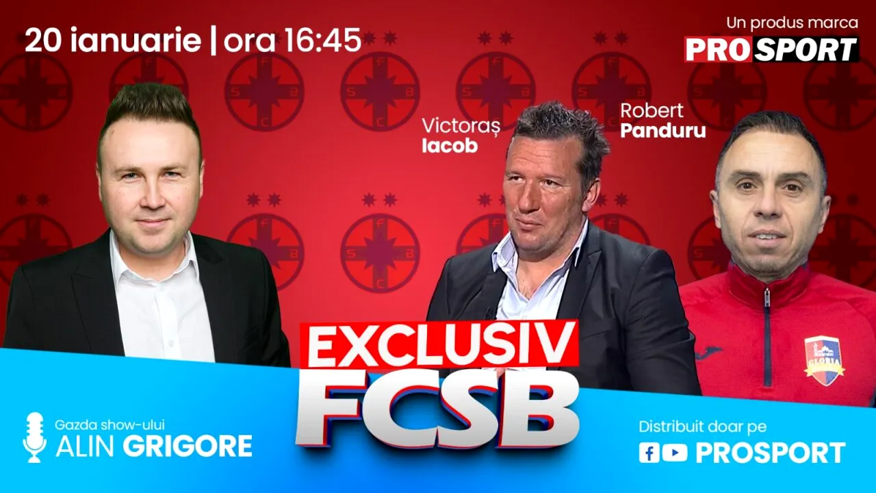 EXCLUSIV FCSB, azi de la 16:45. Haos la campioana României. Analizăm cu Victoraș Iacob ce se mai poate repara și cum arată ultimul transfer