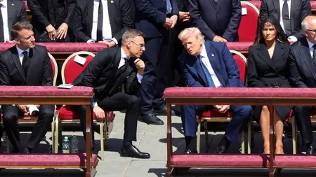 Palatul Élysée RESPINGE speculațiile conform cărora Trump a refuzat prezența lui Macron la întâlnirea cu Zelenski /„Circulă multe informații false”