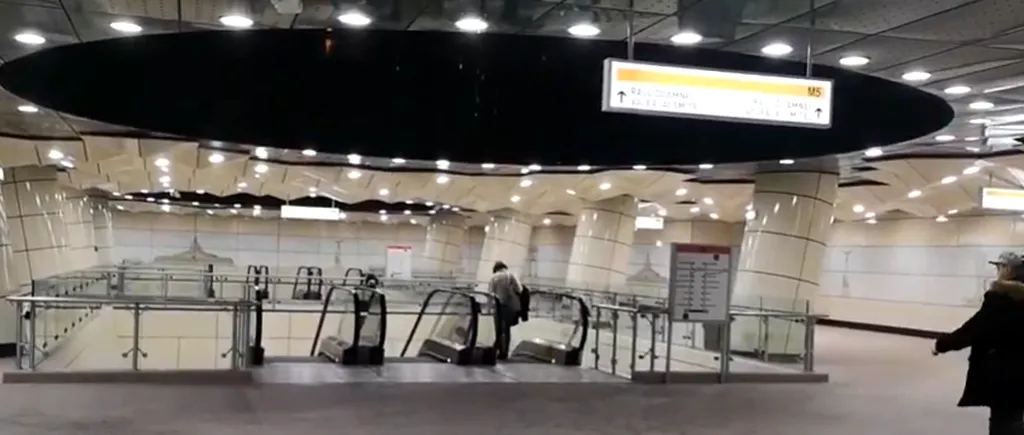 Stația de metrou Eroilor 2, inaugurată în urmă cu nici 3 luni, din nou inundată