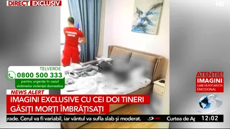 Primele IMAGINI cu tinerii găsiți fără suflare într-un hotel din București. Mama fetei: „Mi-am văzut copilul tăiat, mort, într-un hal fără de hal”