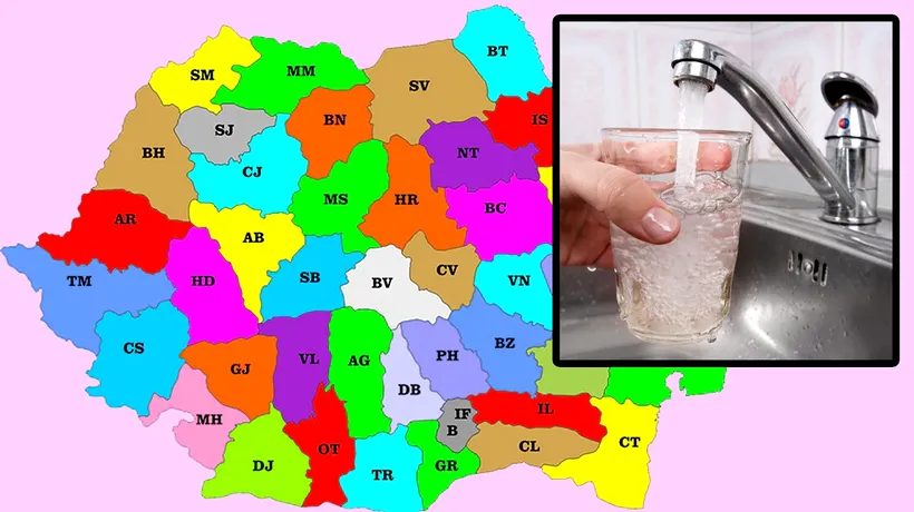 Orașul din România cu cea mai bună apa de la robinet: Putem să o bem fără nicio problemă