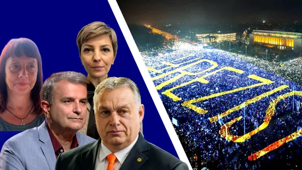 Tabăra #rezist s-a mutat la Budapesta să îi „salveze” pe maghiari de Viktor Orbán, după ce a „salvat” România de ruși și de Simion. Lucian Mîndruță își lansează mesajele chiar din capitala Ungariei