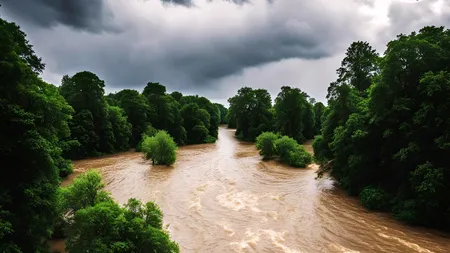 Cod galben și cod portocaliu de viituri în 12 bazine hidrografice. Ce zone sunt vizate de atenționarea INHGA