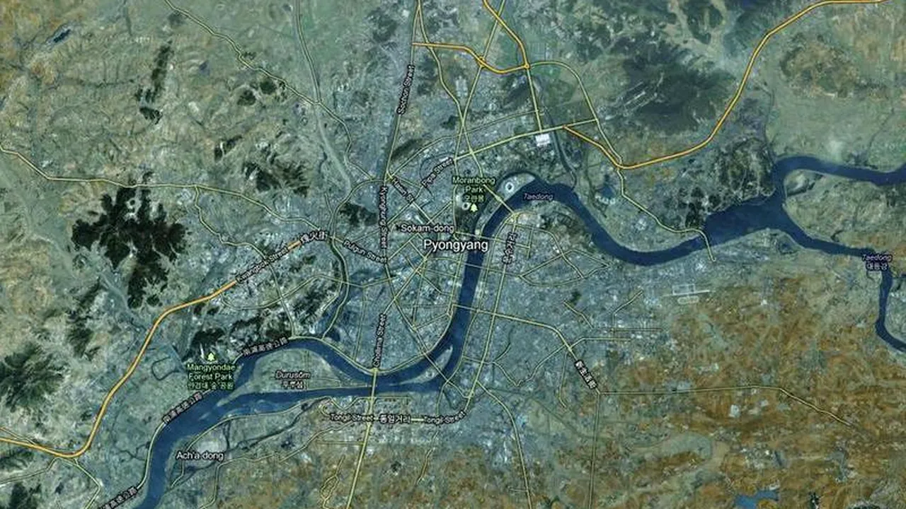 Google a publicat o hartă actualizată a Coreei de Nord, incluzând lagărele de concentrare