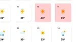 Meteorologii EaseWeather anunță prima temperatură de 40 de grade în România. Pe ce dată vine canicula în București și în celelalte orașe