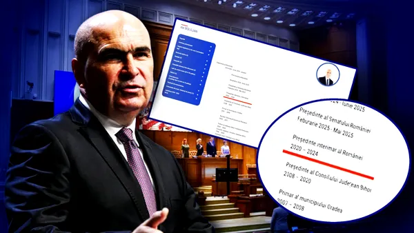 llie Bolojan și-a greșit CV-ul. Și-a trecut la experiență profesională funcția de președinte interimar al României, în locul lui Klaus Iohannis