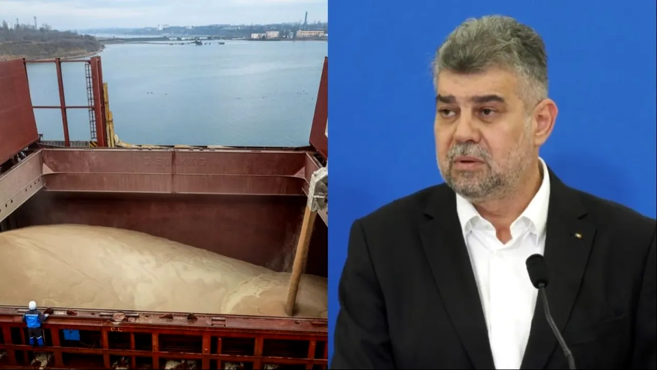 Ciolacu va tranșa problema cerealelor ucrainene la Kiev. Va fi vorba de un sistem de dublă licenţiere, promite Premierul