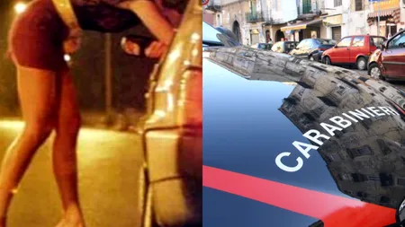 O româncă oprea italieni în trafic, le oferea servicii sexuale și îi jefuia. Polițiștii au prins-o în flagrant în timp ce încerca să fugă alături de complice