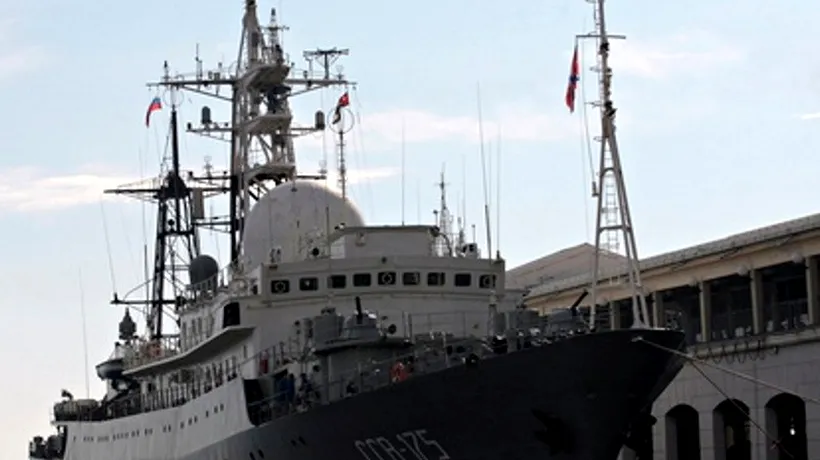 O navă rusească de spionaj a sosit la Havana înaintea unei întâlniri istorice SUA-Cuba