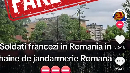 MApN, avertizare de dezinformare pe TikTok: Militari francezi îmbrăcați în jandarmi ar fi pregătiți să acționeze pentru declanșarea unui război civil