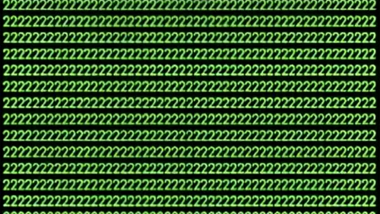 Test de logică | Doar un GENIU poate găsi cifra 5 în maximum 7 secunde! Tu ai reușit?