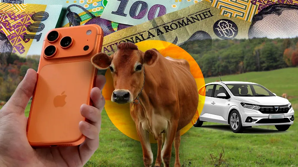 Cât mai costă o vacă în România. Este mai scumpă decât un Logan second hand sau decât un iPhone