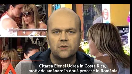 Detenția Elenei Udrea în Costa Rica, motiv de AMÂNARE a două dosare 