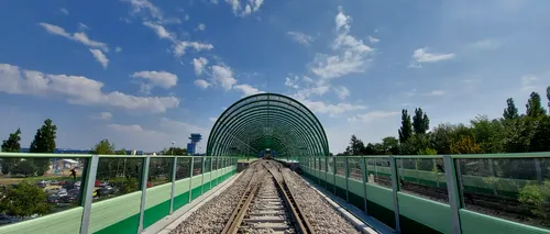 Calea ferată Gara de Nord - Aeroportul Otopeni este finalizată în proporţie de 97%