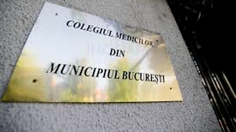 APEL. Colegiul Medicilor din Bucureşti face un apel către toate instituţiile publice și private