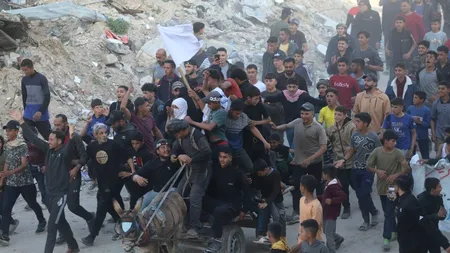 ONU denunță blocarea ajutoarelor destinate Fâșiei Gaza: Refugiații palestinieni sunt strămutați constant