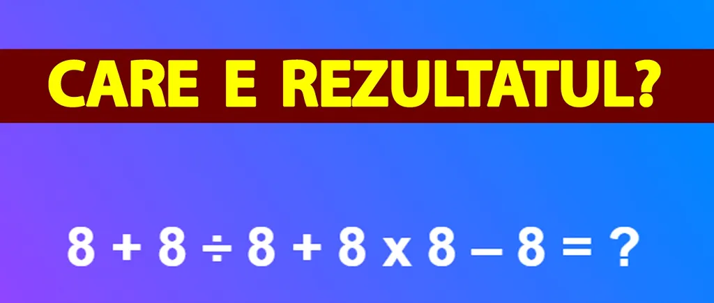 Testul de inteligență la care și geniile greșesc | Care e rezultatul corect