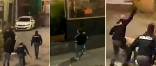 Un român beat a fost bătut cu bastonul de un polițist într-un orășel din Italia. Agentul este vizat de o anchetă disciplinară