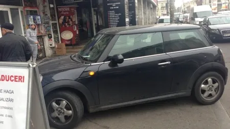 FOTO: S-a pus cu mașina la coadă la covrigi