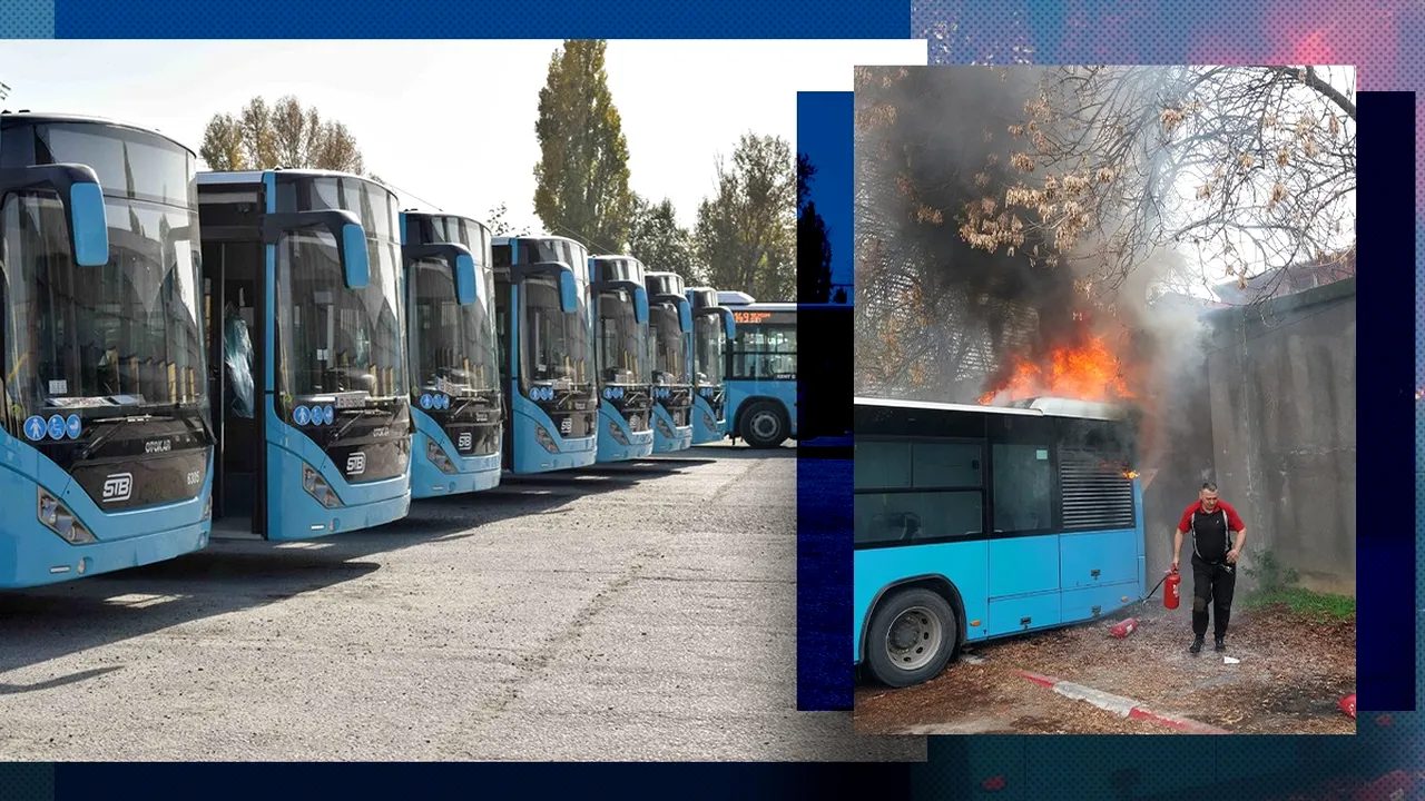 STB i-a chemat de URGENȚĂ pe specialiștii de la Otokar, după ce autobuzele turcești au început să ia foc: „Vor lua mașinile la puricat”