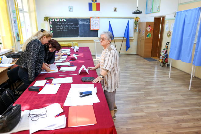 Referendum pentru familie, secție de vot din Timișoara