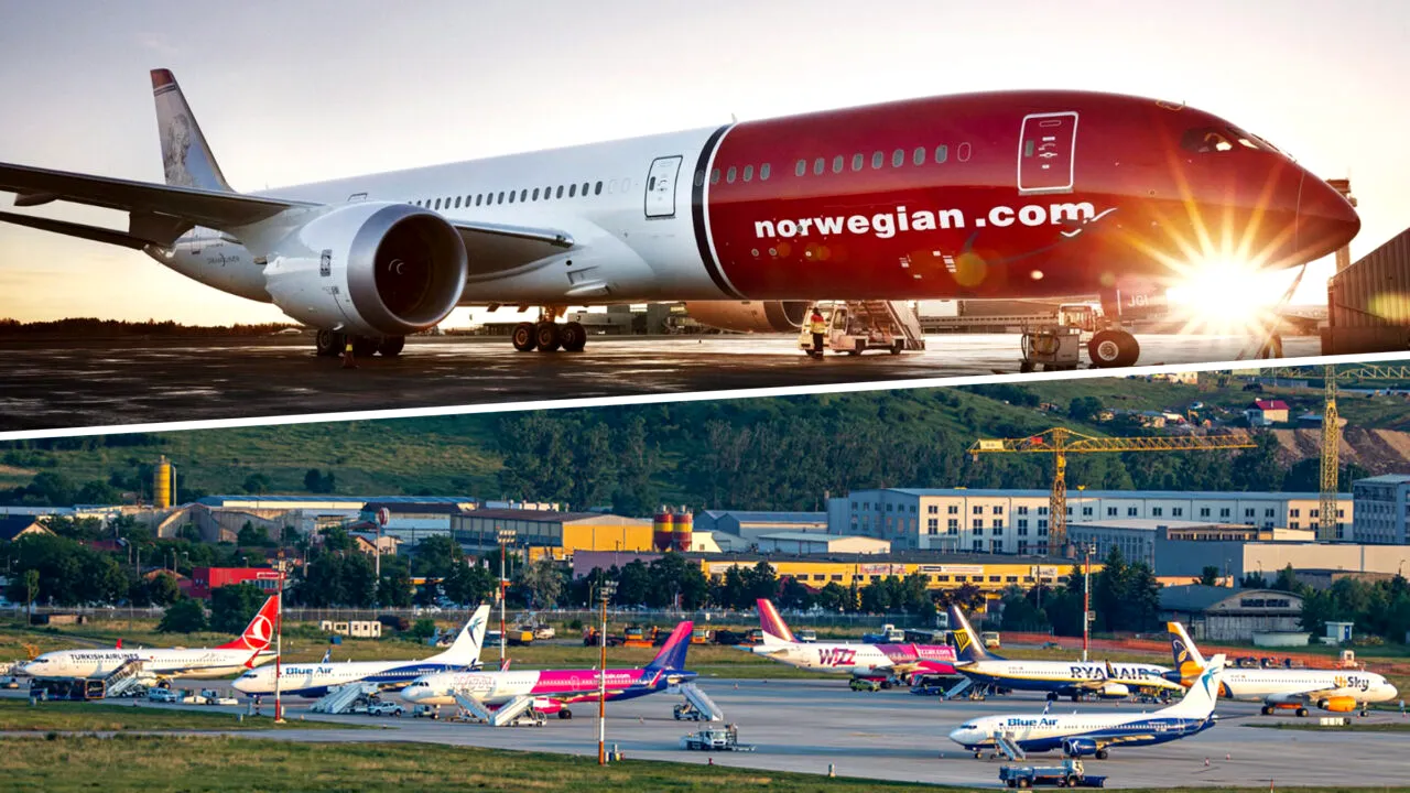 Norwegian renunță la două rute de pe Aeroportul Internațional Cluj. Zborurile fuseseră lansate la începutul verii