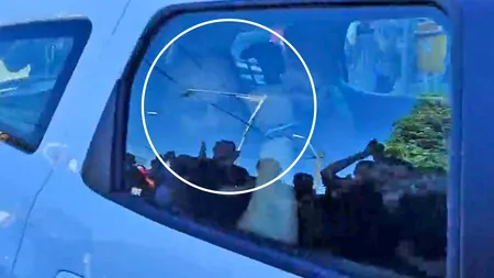 VIDEO | Piedone s-a predat la Secția de Poliție din Bragadiru și apoi a fost dus la Penitenciarul Rahova, după ce a fost condamnat la 4 ani de închisoare în dosarul Colectiv
