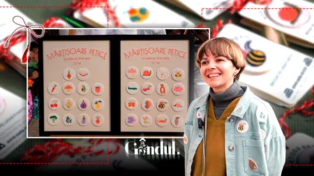 Povestea femeii care creează mărțișoare pentru bebeluși. 