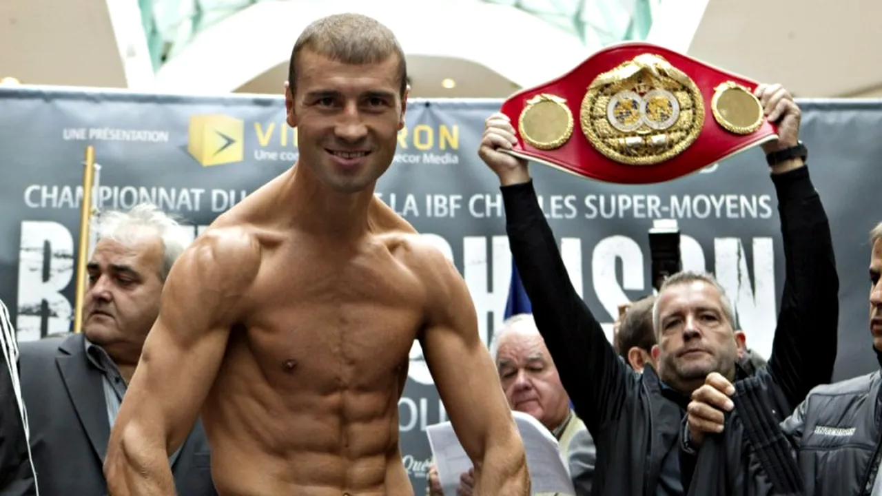 BUTE VS FROCH. Lucian Bute: Centura va rămâne la mine