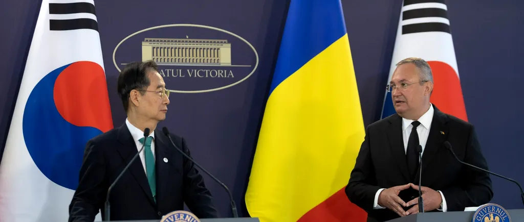 FOTO-VIDEO. Premierul Coreei de Sud, Han Duck-soo, vizită oficială în România / Întrevederi cu Ciucă, Ciolacu și Iohannis, pe agendă