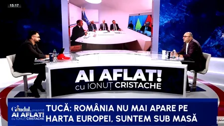 Marius Tucă: „România nu mai există pe HARTĂ, e o gaură neagră”