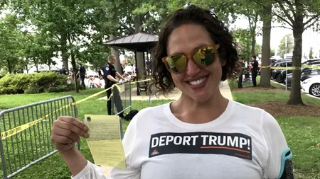 Susan Sarandon actriță Oscar arestată miting anti-Trump 