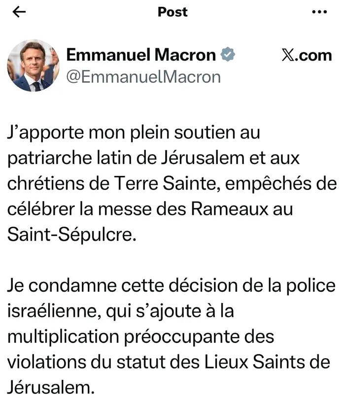 Emmanuel Macron - Foto:X/Emmanuel Macron