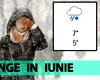 Meteorologii Accuweather au modificat prognoza: NINGE în iunie în România!