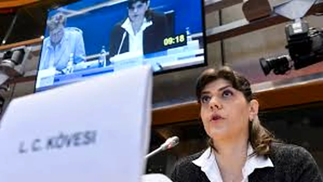 LAURA KOVESI. Propunerea Comisiei Europene de a majora bugetul Parchetului European a fost aprobată de Parlamentul European